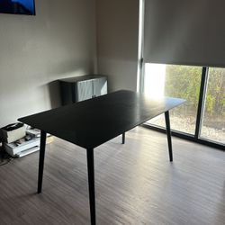 Black Dining Table