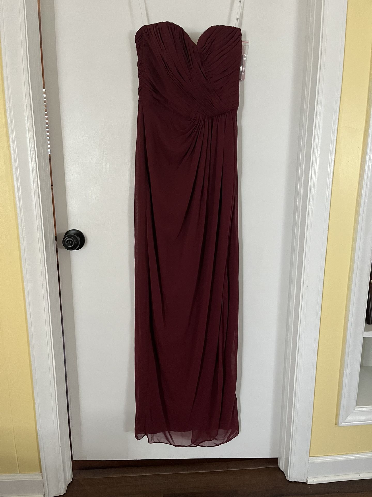 Strapless Bridesmaid Dress