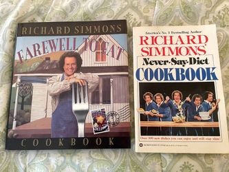 2 Richard Simmons Cookbooks
