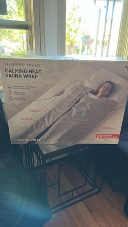 Calming heat sauna wrap