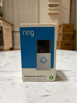 Ring Battery Doorbell Plus Smart Doorbell