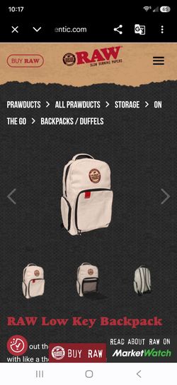 RAW Low Key Backpack