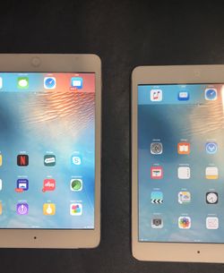 iPad mini black and white 130.00