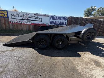 Equipment tilt trailer 14x7