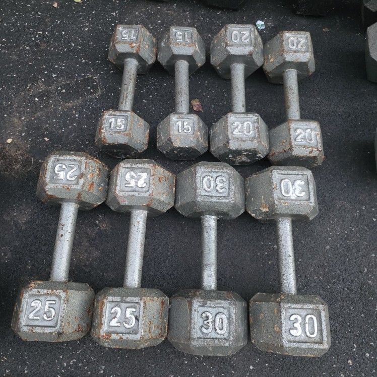 Hex Dumbbells Set