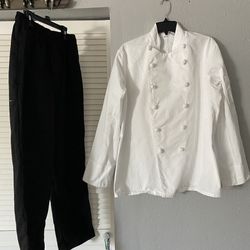 Chef Uniform/ Uniformes De Cocineros Nuevos All Size 