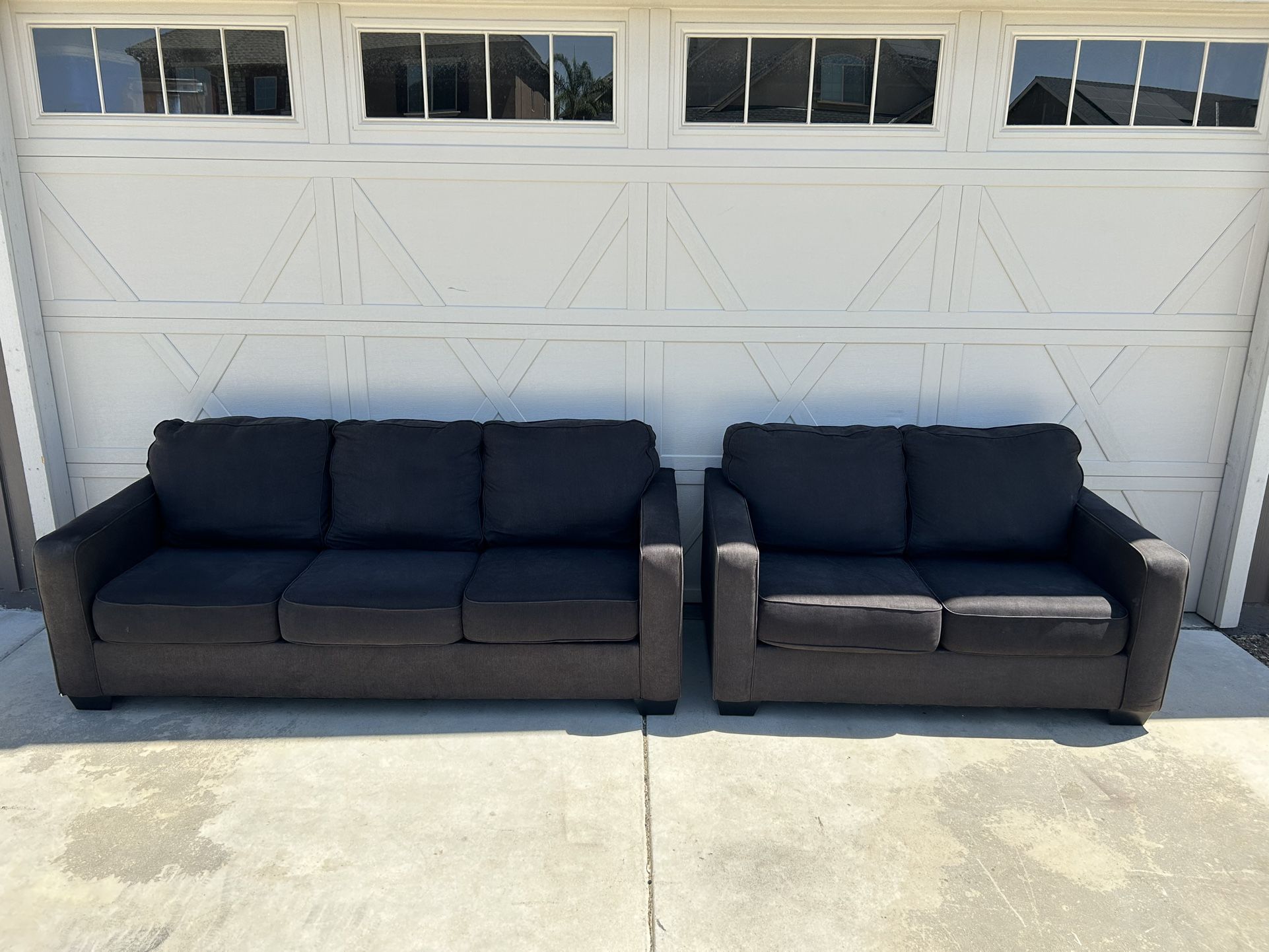 Black Couch Set