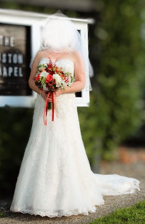 A Line Wedding Dress