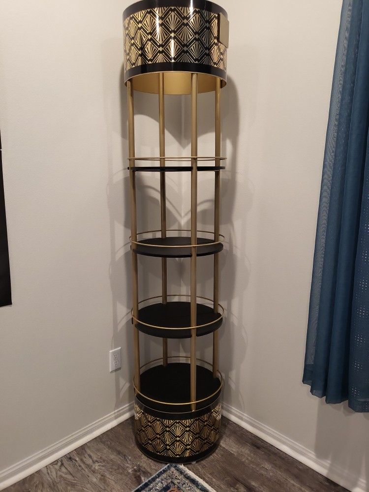 Corner display stand
