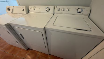 Set washer and dryer extra large warranty included ✅ free delivery available 🚚