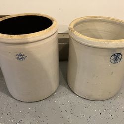 Antique 8 Gallon Crocks