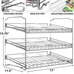 3 Tier Can Rack Organizer 