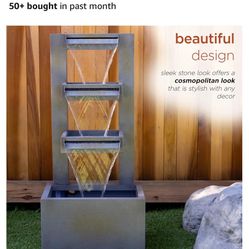 Metal Water Fountain - Perfect For Feng Shui ✨ Brand New 