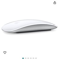 Apple Magic Mouse: Wireless, Bluetooth, Rechargeable. Works with Mac or iPad; Multi-Touch Surface - White 