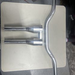 Fm 9” Harley Risers And Fm Mid Bend Bars