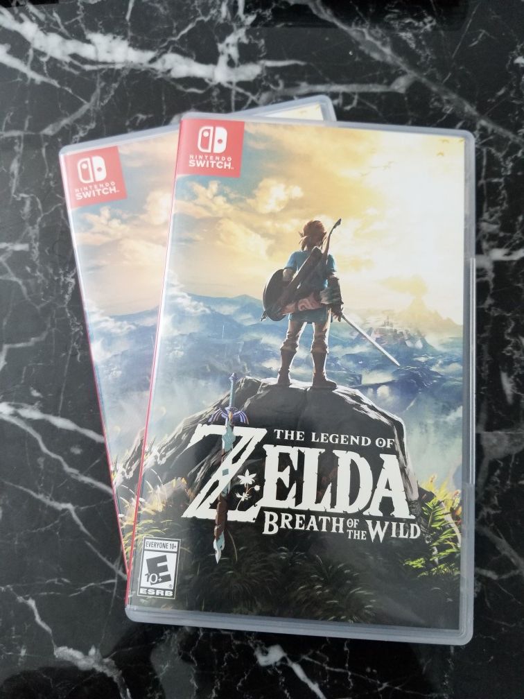 Nintendo switch Zelda breath of the wild