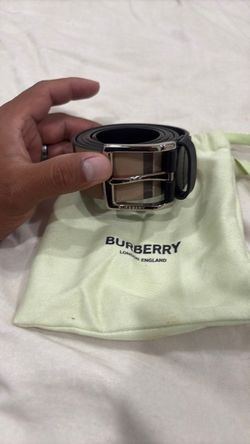 Burberry belt size 32 man OBO