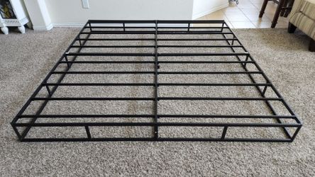 King Size Heavy Duty Metal Box Spring Bed Base/Bed Frame