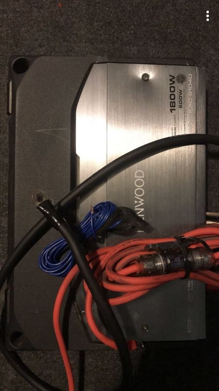 Kenwood Amplifier kac-9104D 1800 watts