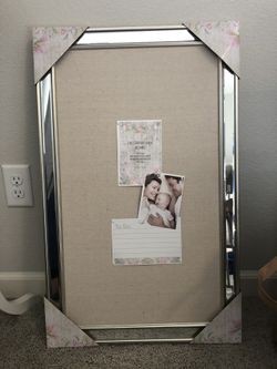 Decorative linen board