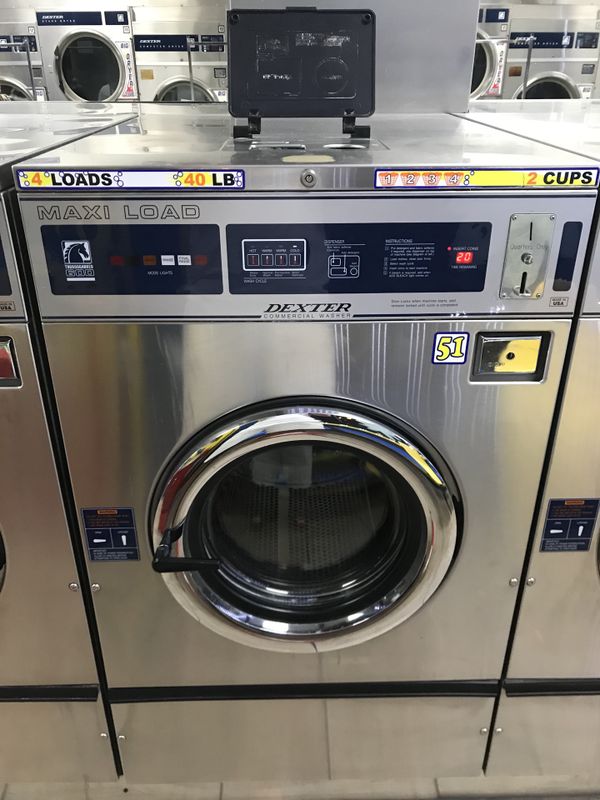 Dexter T600 Front Loader 40LB washer/Laundromat/Washer for Sale in Los