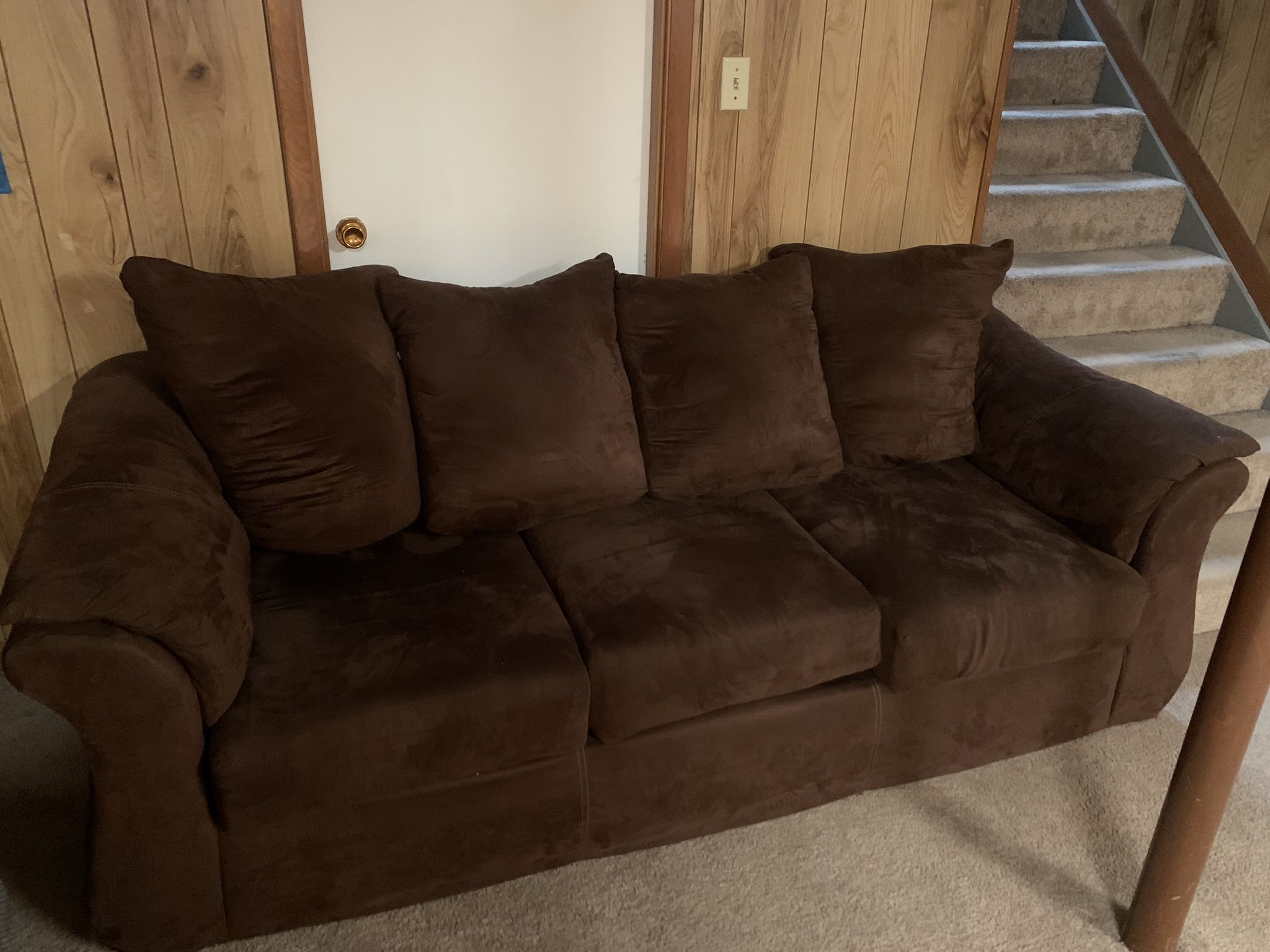 Brown Sofa 