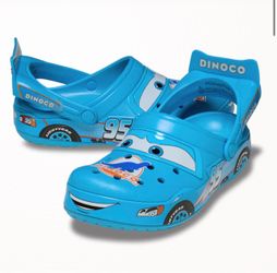 Disney and Pixar's Lightning McQueen Dinoco Crocbandâ„¢ Clog Size 7M 9W