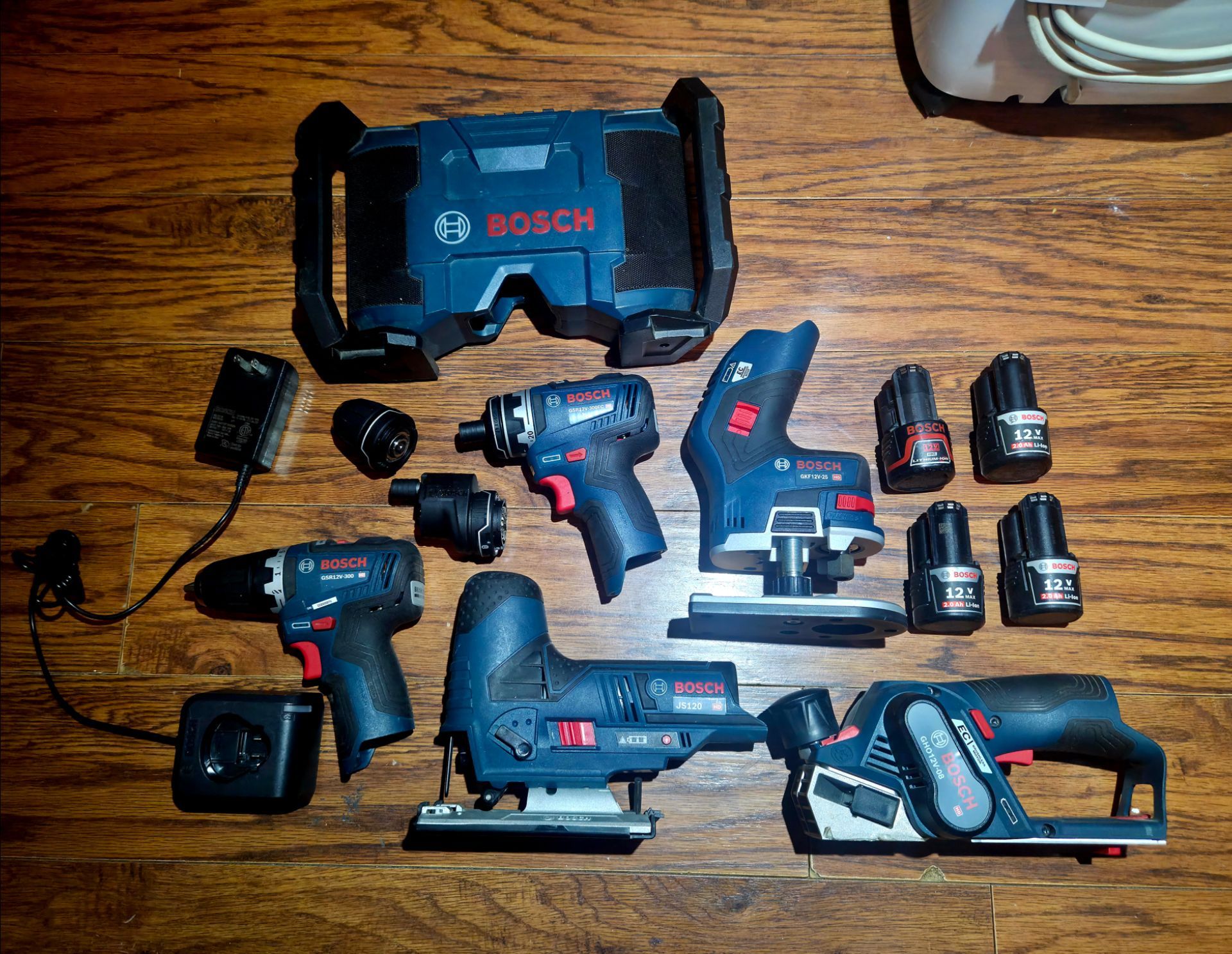 $300.Everything Tosch 12V Max Cordless Tool Collection..$$$300..@LL..
Everything$300..