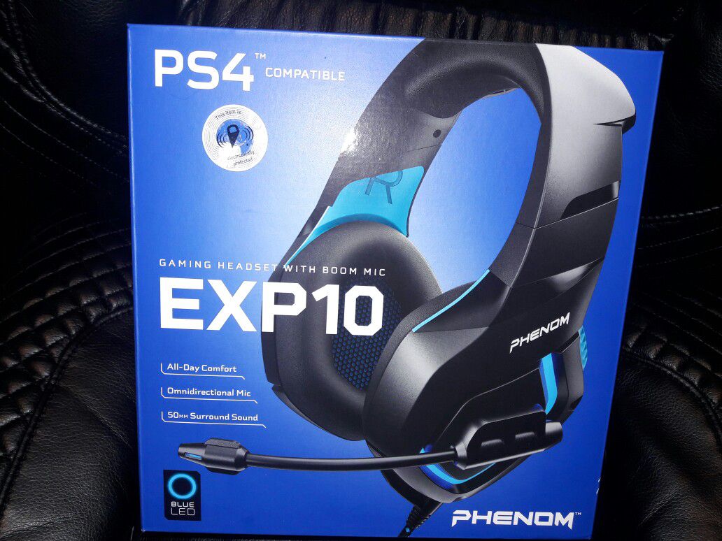 PS4 Gaming headset with Boom Mic, LED's NEW Sale in San CA - OfferUp