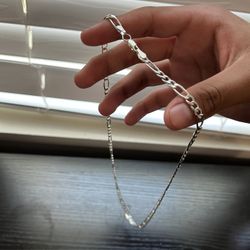 Silver Chain (Figaro)