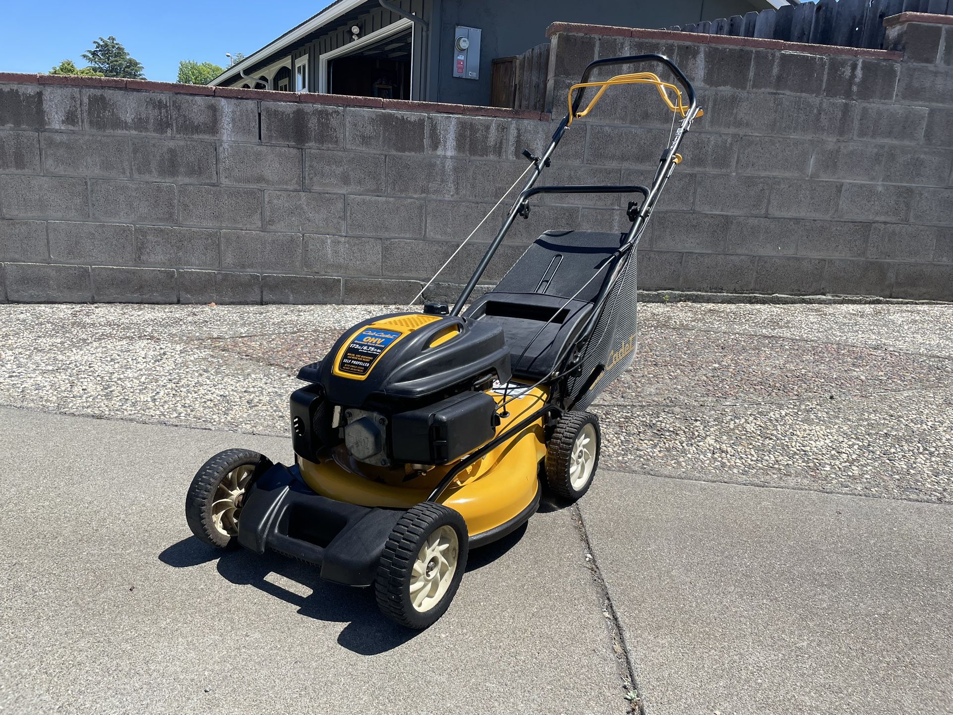 Cub cadet ohv online 173cc 6.75 self propelled