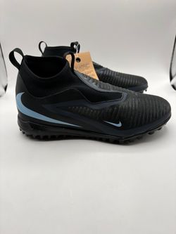 New Nike Phantom 6 Mid Academy Turf Soccer Shoes Black Kids GS Size 6Y