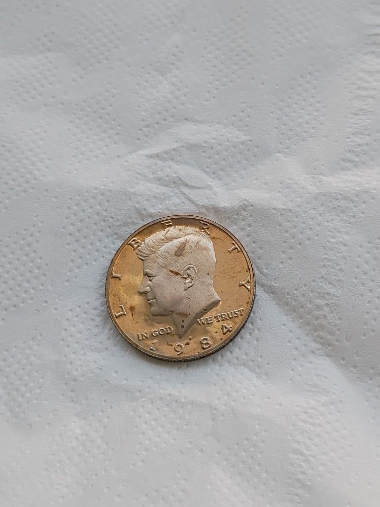 Half Dollar 1984 -S Prood 650c