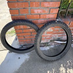 17” Supermoto And Cst Dirt Tire For Emoto 