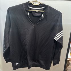 Adidas Climalite 3XL Quarter Zip Golf Pullover Sweatshirt Black