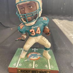 NFL Miami Dolphins Ricky Williams Upper Deck Game Breakers Figurine RARE