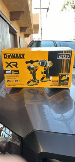 dewalt combo hammer dril and impact