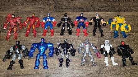 Marvel mix mashers action figures
