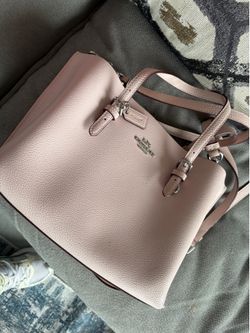 Pink coach bag