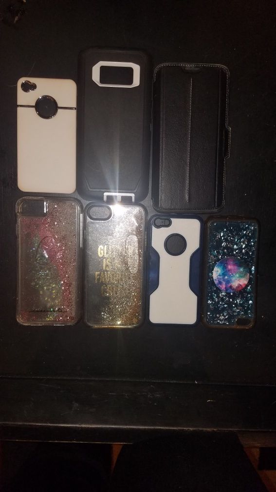 Variety of phone cases