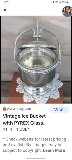 Vintage Ice Bucket 