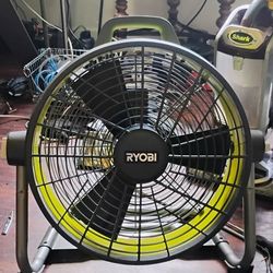 Ryobi Lithium Hybrid 18v Fan