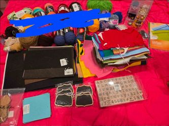 Large Mixed Craft Supply Lot