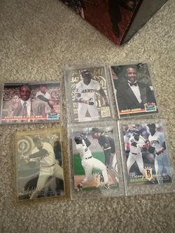 Barry Bonds Baseball Card Lot of 6