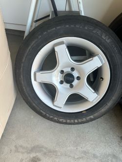 195/65/R15 (91T) + M used tire and rim