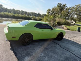 Dodge Challenger Muscle Car Green