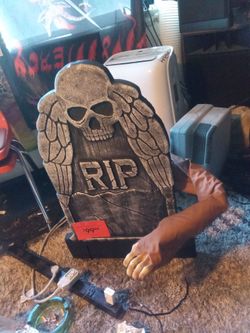Halloween spirit store animatronic prop with sound