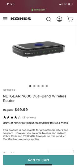 NETGEAR N600 Dual-Band Wireless Router