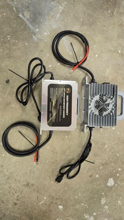 2 EG4 24V LiFePO4 Waterproof Chargers