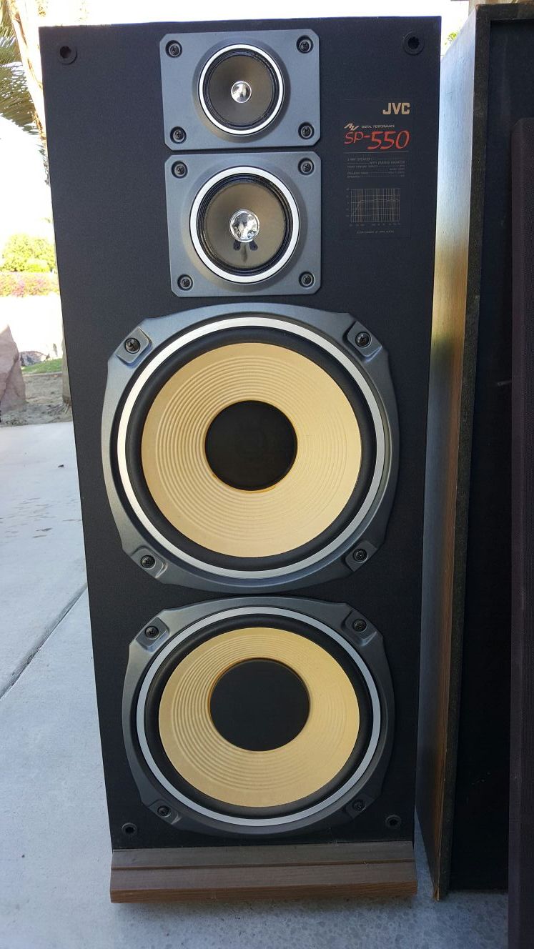 JVC Home stereo speakers